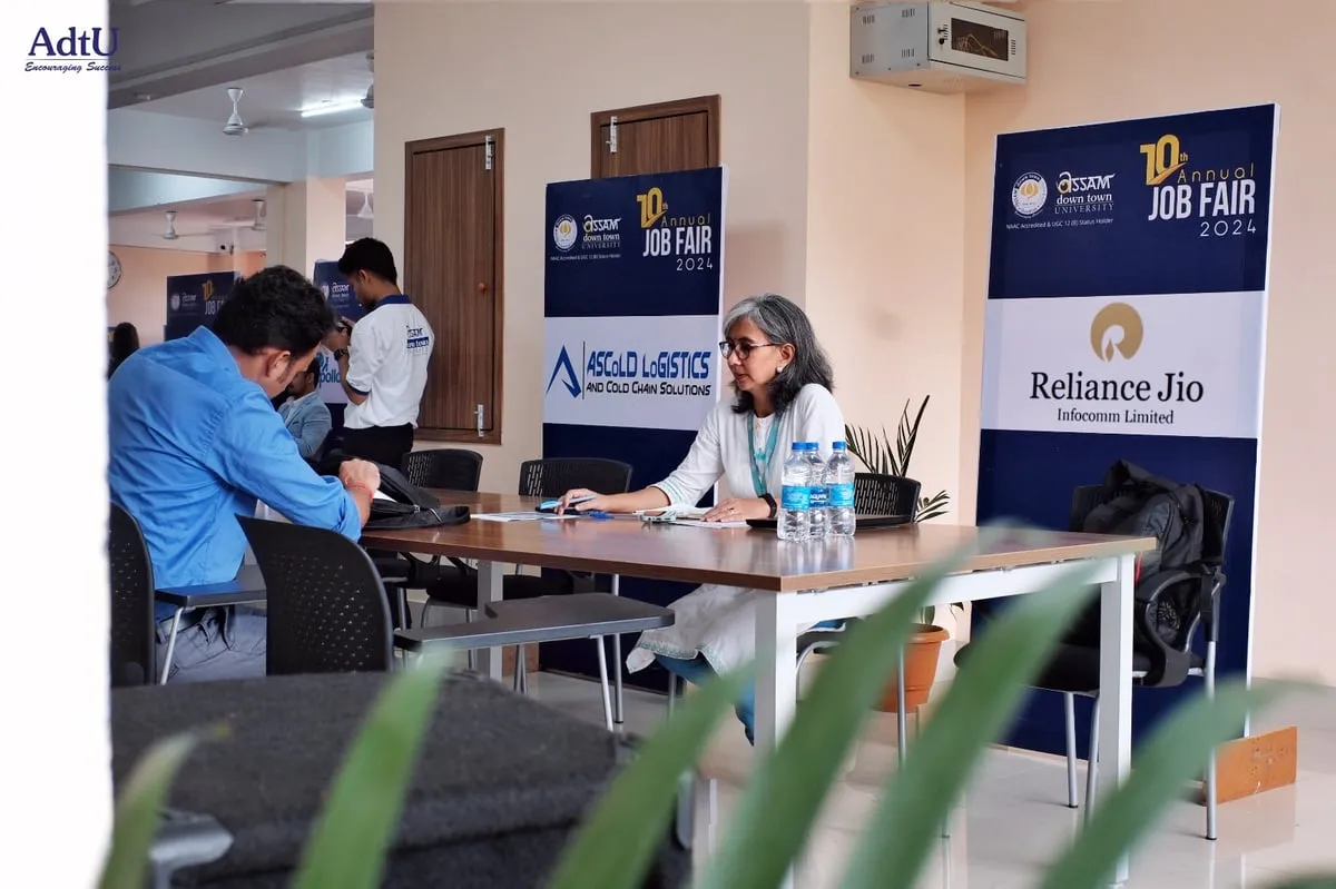 Assam down town University Hosts Successful 10th Annual Job Fair  